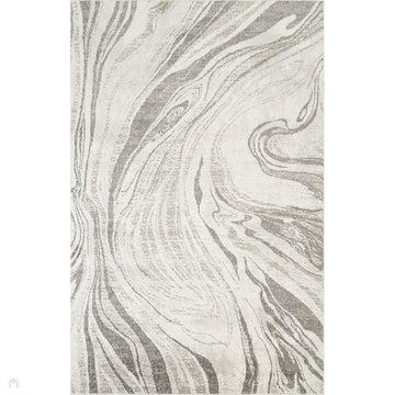 Mabel Abstract MBL01 Modern Abstract Distressed Marbled Swirl Soft Hi-Lo Textured Cut Pile Polyblend Stone Grey/Ivory/Warm Taupe/Soft Silver/Muted Beige Rug-Desire Rugs-Rug Love - The Most Loved Rug Store